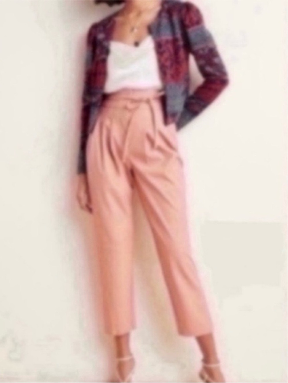 Anthropologie BLANK NYC Chelsea Tapered Faux Leather Pants